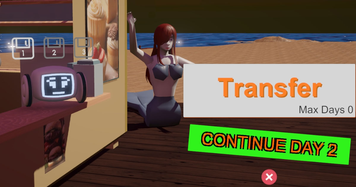 Transfer amacıyla: Beach Dessert Shop!