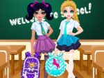 Jasmine ve Elsa – Okul Çantası Tasarım Yarışması