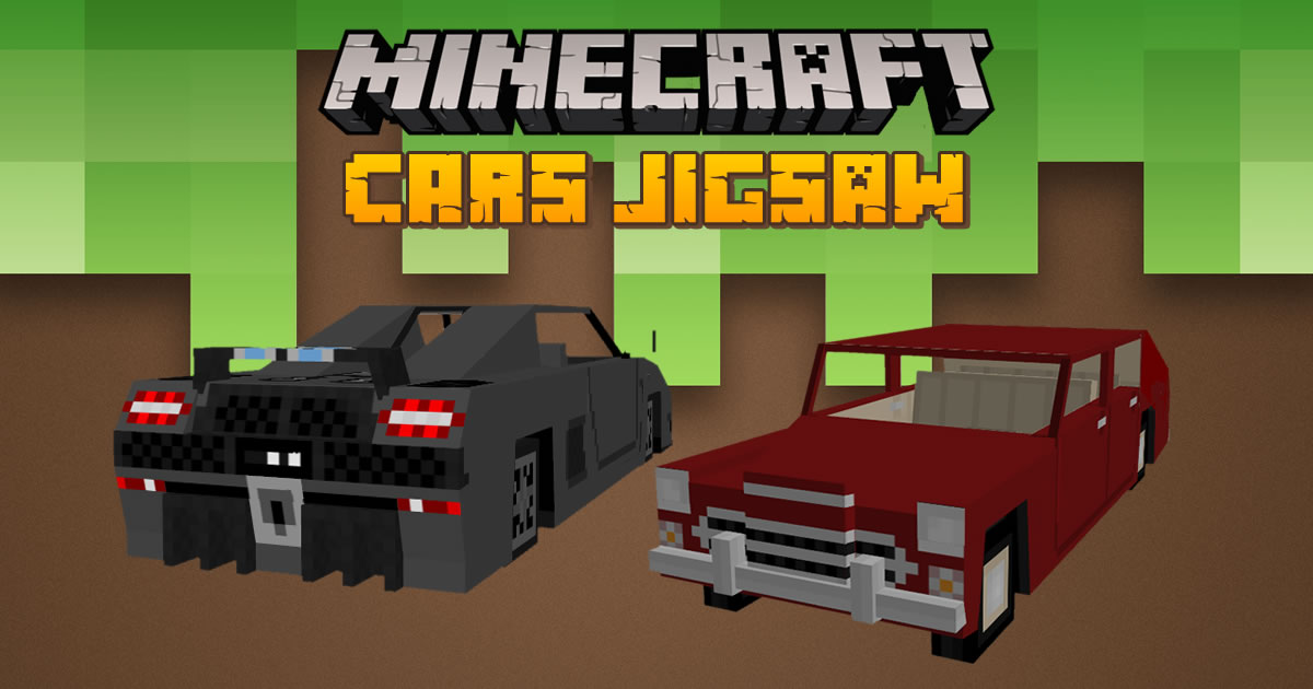 Minecraft Arabalar Yapboz