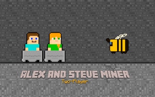 İki oyuncu için Alex ve Steve Miner