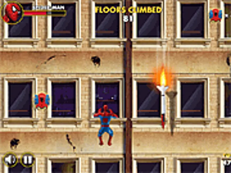 Duvara Tırmanan Örümcek Adam